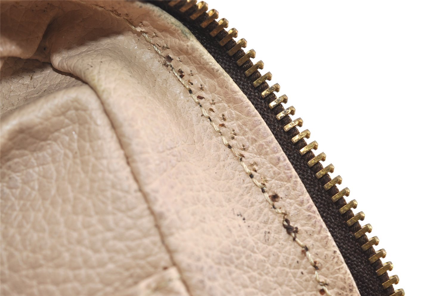 Auth Louis Vuitton Monogram Trousse Toilette 28 Clutch Hand Bag M47522 LV 1551I