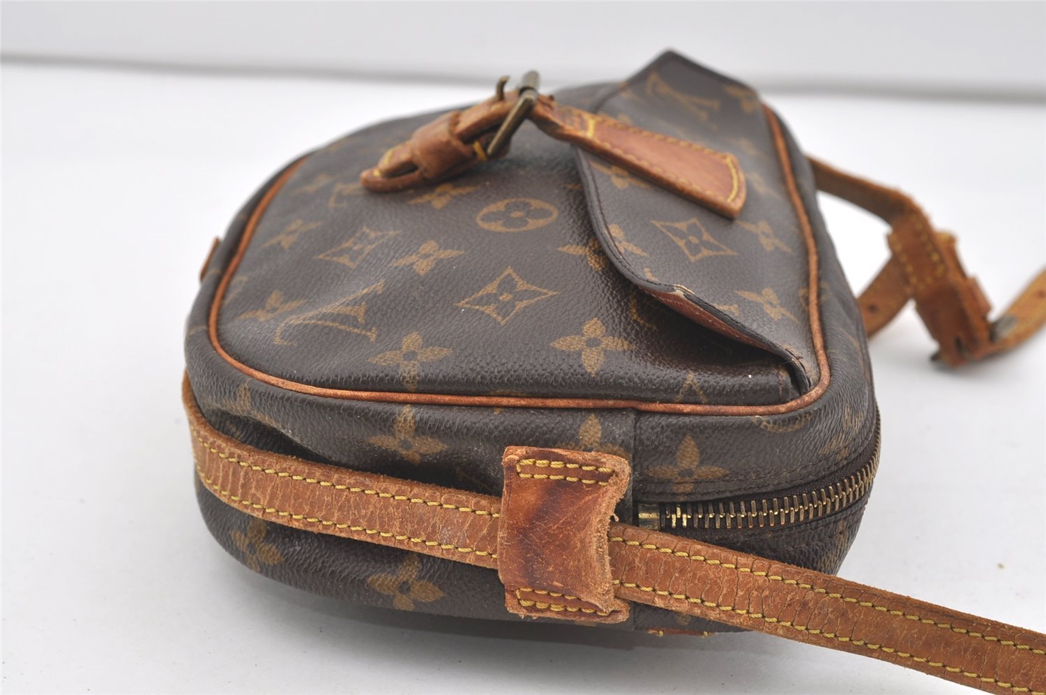 Authentic Louis Vuitton Monogram Jeune Fille PM M51227 Shoulder Cross Bag 1551J