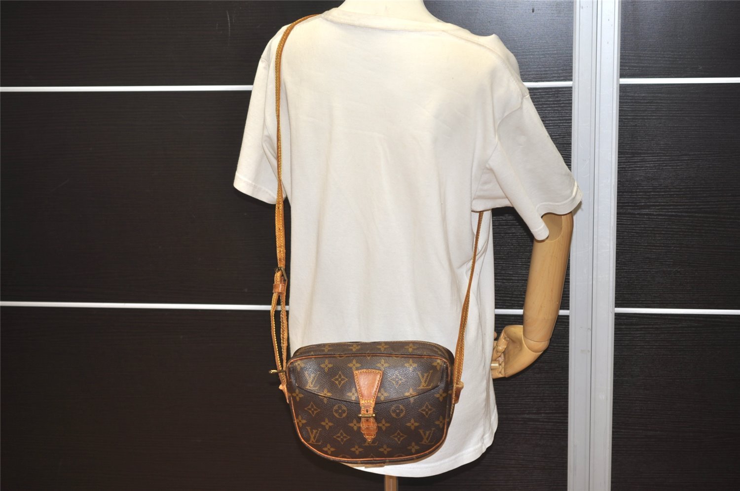 Authentic Louis Vuitton Monogram Jeune Fille PM M51227 Shoulder Cross Bag 1551J