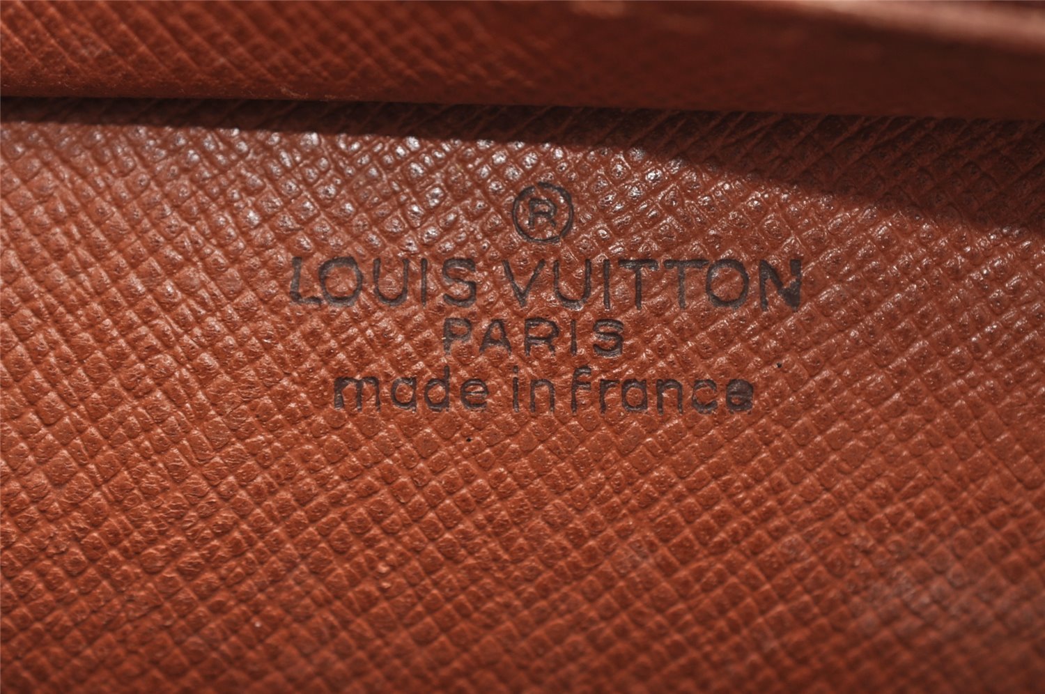 Authentic Louis Vuitton Monogram Pochette Homme Clutch Hand Bag M51795 LV 1552I