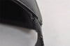 Authentic GUCCI Vintage Shoulder Bag Purse Leather Black 1552J