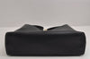 Authentic GUCCI Vintage Shoulder Bag Purse Leather Black 1552J