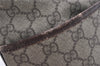 Authentic GUCCI Shoulder Cross Body Bag GG PVC Leather 141626 Brown 1553J