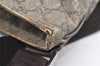 Authentic GUCCI Shoulder Cross Body Bag GG PVC Leather 141626 Brown 1553J