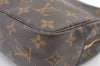 Auth Louis Vuitton Monogram Trousse Toilette 23 Clutch Hand Bag M47524 LV 1553K