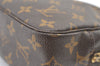 Auth Louis Vuitton Monogram Trousse Toilette 23 Clutch Hand Bag M47524 LV 1553K