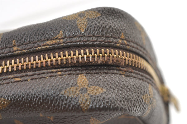 Auth Louis Vuitton Monogram Trousse Toilette 23 Clutch Hand Bag M47524 LV 1553K