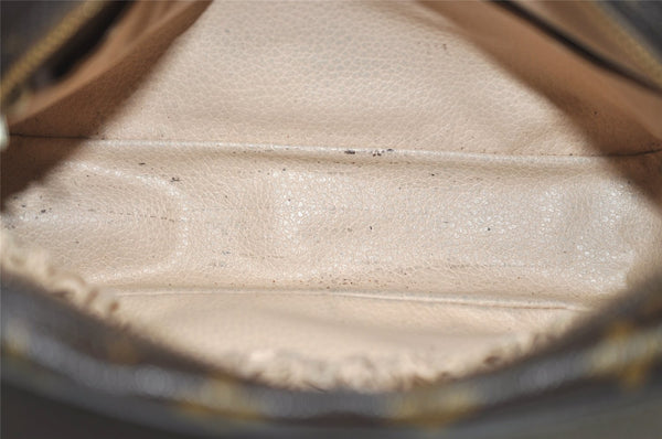 Auth Louis Vuitton Monogram Trousse Toilette 23 Clutch Hand Bag M47524 LV 1553K