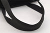 Authentic GUCCI Vintage Shoulder Tote Bag Nylon Leather 0190373 Black 1554K