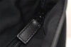 Authentic GUCCI Vintage Shoulder Tote Bag Nylon Leather 0190373 Black 1554K