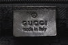 Authentic GUCCI Vintage Shoulder Tote Bag Nylon Leather 0190373 Black 1554K