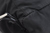 Authentic PRADA Vintage Nylon Leather Drawstring Backpack Black 1555K