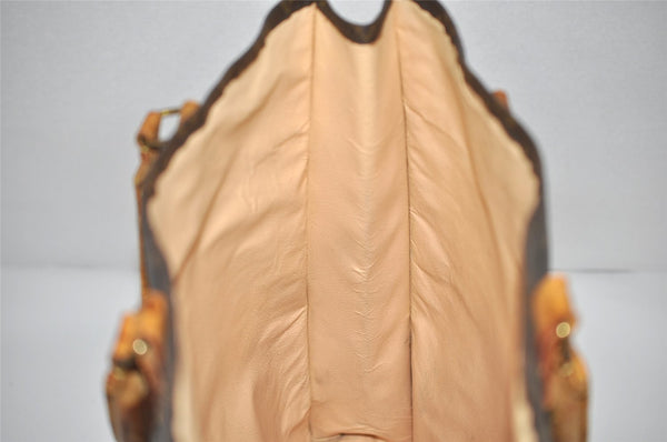 Authentic Louis Vuitton Monogram Sac Plat Hand Tote Bag Old Model LV 1556K