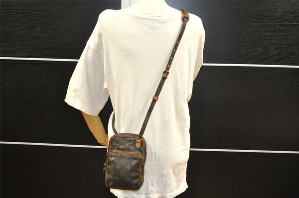 Authentic Louis Vuitton Monogram Mini Amazone Shoulder Bag M45238 Junk 1557I