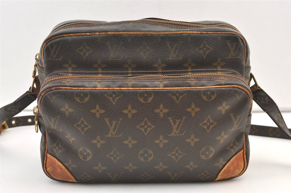 Authentic Louis Vuitton Monogram Nile Shoulder Cross Body Bag M45244 LV 1557K