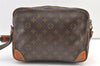 Authentic Louis Vuitton Monogram Nile Shoulder Cross Body Bag M45244 LV 1557K