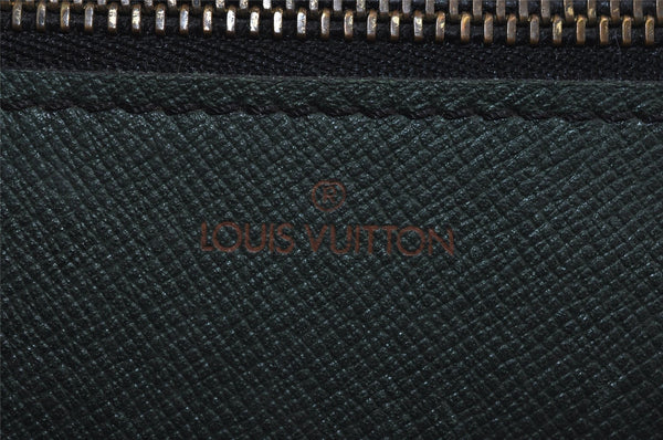 Authentic Louis Vuitton Epi Serviette Conseiller Briefcase Brown M54428 LV 1558I