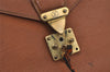 Authentic Louis Vuitton Epi Serviette Conseiller Briefcase Brown M54428 LV 1558I