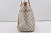 Authentic Louis Vuitton Damier Azur Totally MM Tote Bag N51262 LV 1558J