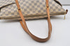 Authentic Louis Vuitton Damier Azur Totally MM Tote Bag N51262 LV 1558J