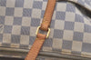 Authentic Louis Vuitton Damier Azur Totally MM Tote Bag N51262 LV 1558J