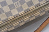 Authentic Louis Vuitton Damier Azur Totally MM Tote Bag N51262 LV 1558J