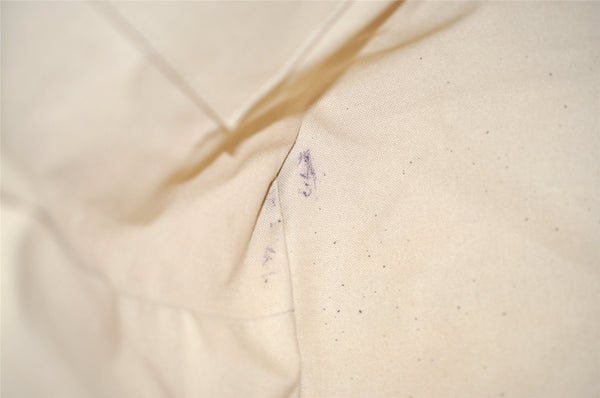 Authentic Louis Vuitton Damier Azur Totally MM Tote Bag N51262 LV 1558J