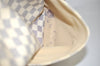 Authentic Louis Vuitton Damier Azur Totally MM Tote Bag N51262 LV 1558J