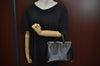 Authentic Louis Vuitton Vernis Reade PM Hand Bag Black M91145 LV 1559I