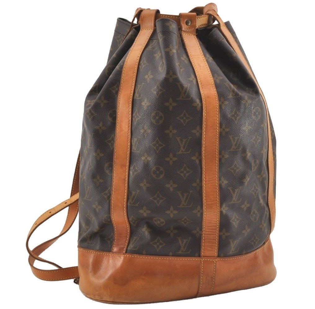 Authentic Louis Vuitton Monogram Randonnee GM Shoulder Bag M42244 LV 1560J