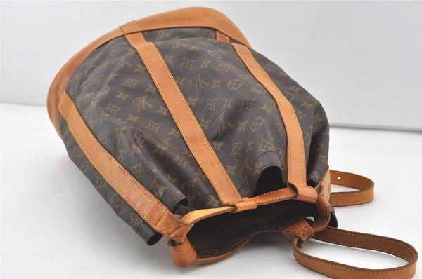 Authentic Louis Vuitton Monogram Randonnee GM Shoulder Bag M42244 LV 1560J
