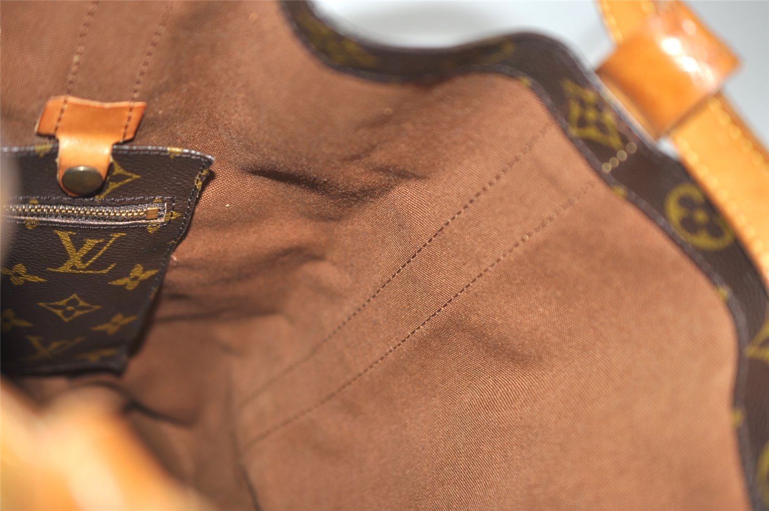Authentic Louis Vuitton Monogram Randonnee GM Shoulder Bag M42244 LV 1560J