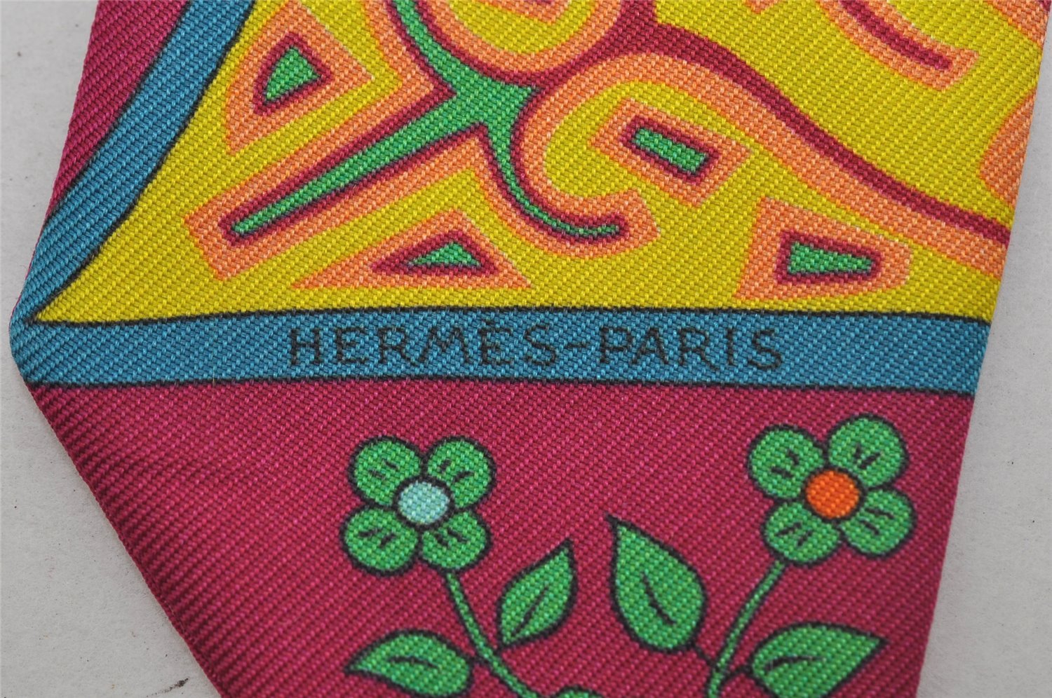 Authentic HERMES Twilly Scarf 