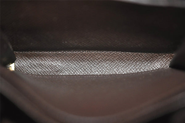 Authentic Louis Vuitton Damier Zippy Coin Purse Wallet N63070 LV 1563K