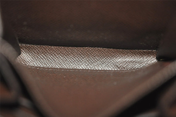 Authentic Louis Vuitton Damier Zippy Coin Purse Wallet N63070 LV 1563K