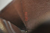 Authentic Louis Vuitton Damier Zippy Coin Purse Wallet N63070 LV 1563K