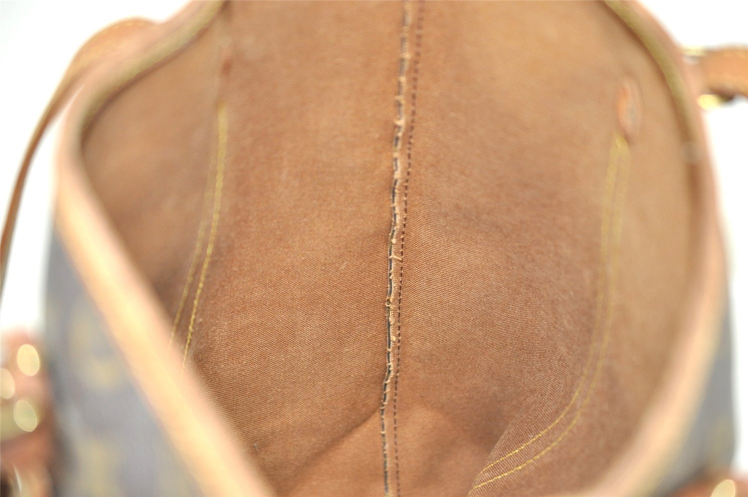 Authentic Louis Vuitton Monogram Bucket GM Shoulder Tote Bag M42236 LV 1564I