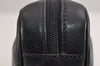 Authentic GUCCI Web Sherry Line Shoulder Cross Body Bag Leather Black 1565J