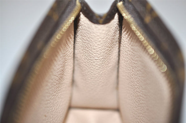 Authentic Louis Vuitton Monogram Poche Toilette 15 M47546 Cosmetics Pouch 1569I