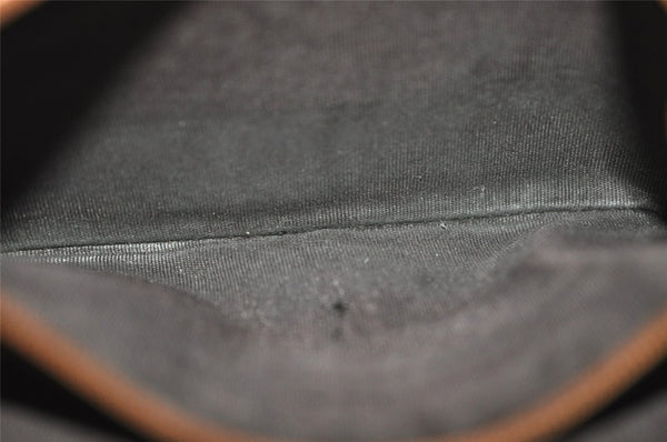 Authentic GUCCI Vintage Round Zip Long Wallet Purse Leather 338580 Brown 1569K