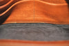 Authentic GUCCI Vintage Round Zip Long Wallet Purse Leather 338580 Brown 1569K