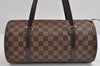 Authentic Louis Vuitton Damier Papillon 30 Hand Bag Purse N51303 LV 1570J