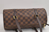 Authentic Louis Vuitton Damier Papillon 30 Hand Bag Purse N51303 LV 1570J