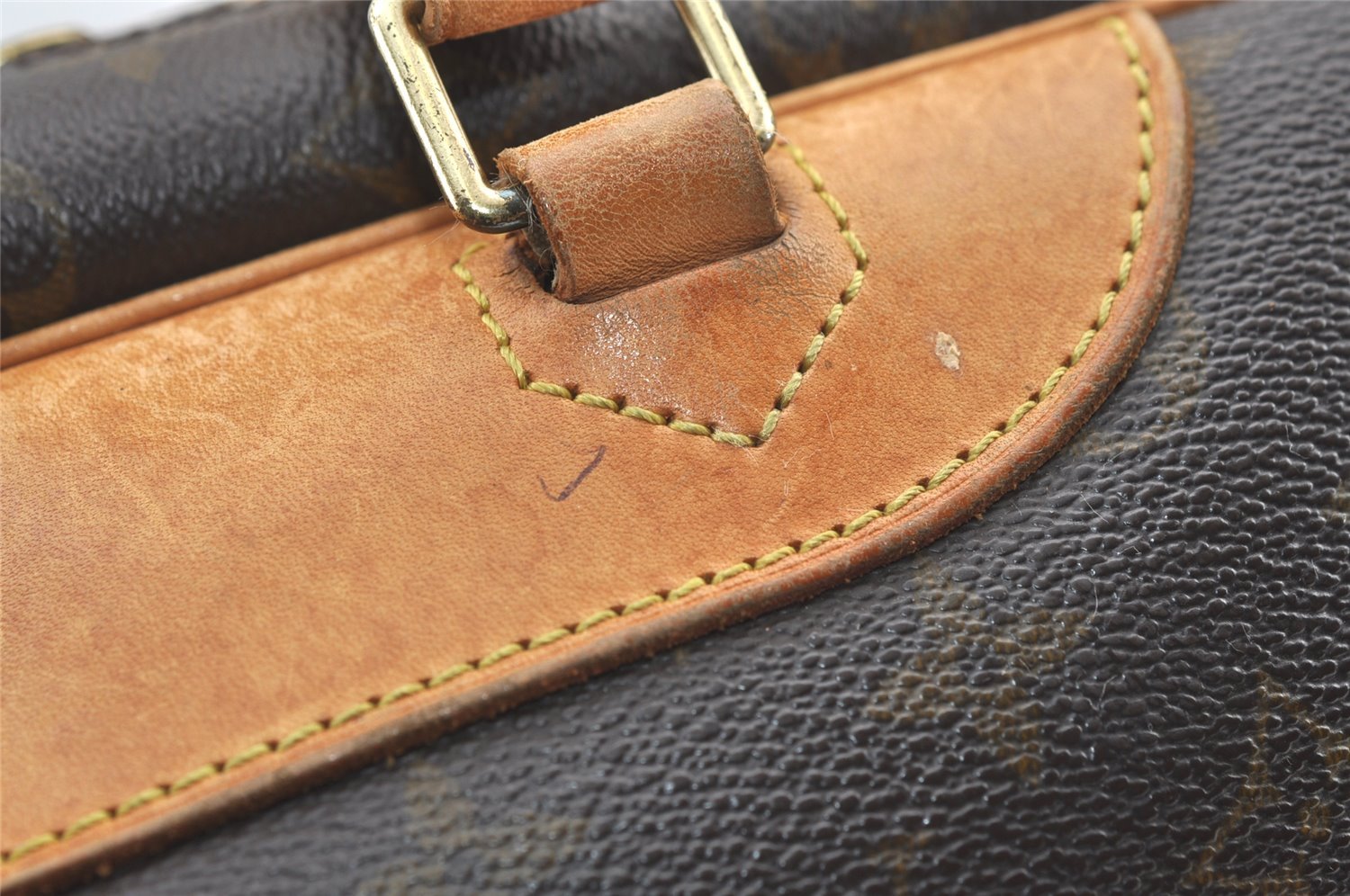 Authentic Louis Vuitton Monogram Deauville Hand Bag M47270 LV 1570K