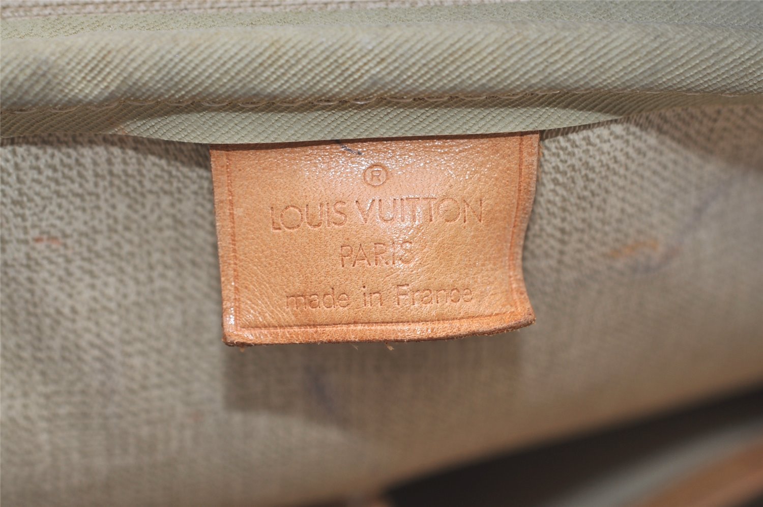 Authentic Louis Vuitton Monogram Deauville Hand Bag M47270 LV 1570K