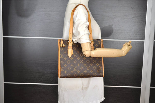Authentic Louis Vuitton Monogram Popincourt Haut Shoulder Bag M40007 LV 1572I