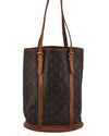 Authentic Louis Vuitton Monogram Bucket GM Shoulder Tote Bag M42236 Junk 1572J