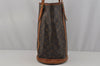 Authentic Louis Vuitton Monogram Bucket GM Shoulder Tote Bag M42236 Junk 1572J
