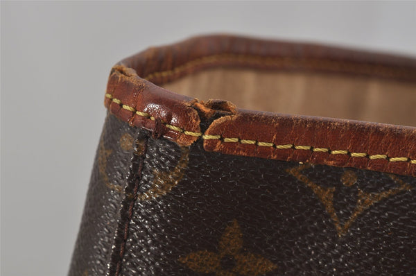 Authentic Louis Vuitton Monogram Bucket GM Shoulder Tote Bag M42236 Junk 1572J