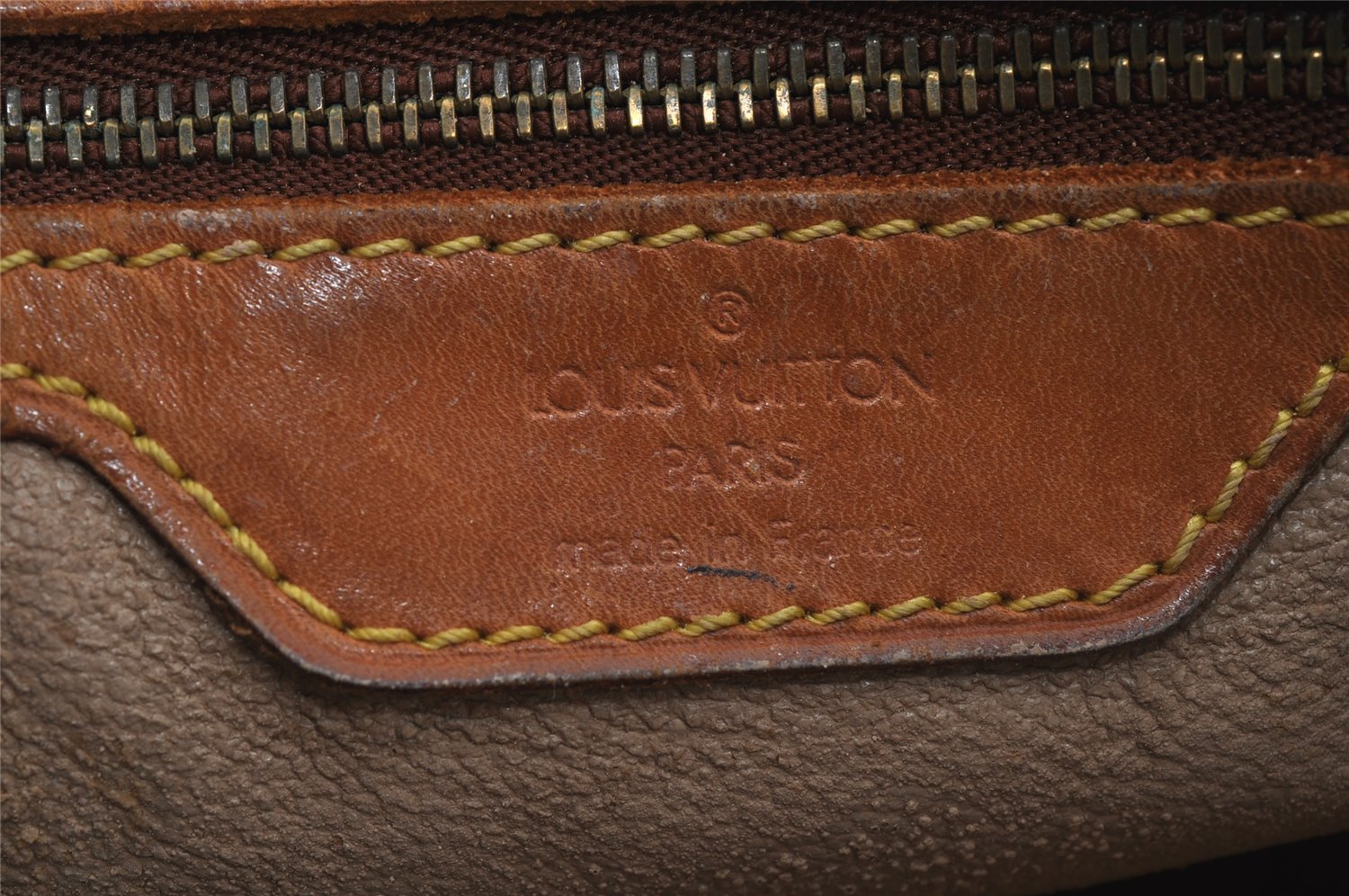 Authentic Louis Vuitton Monogram Bucket GM Shoulder Tote Bag M42236 Junk 1572J